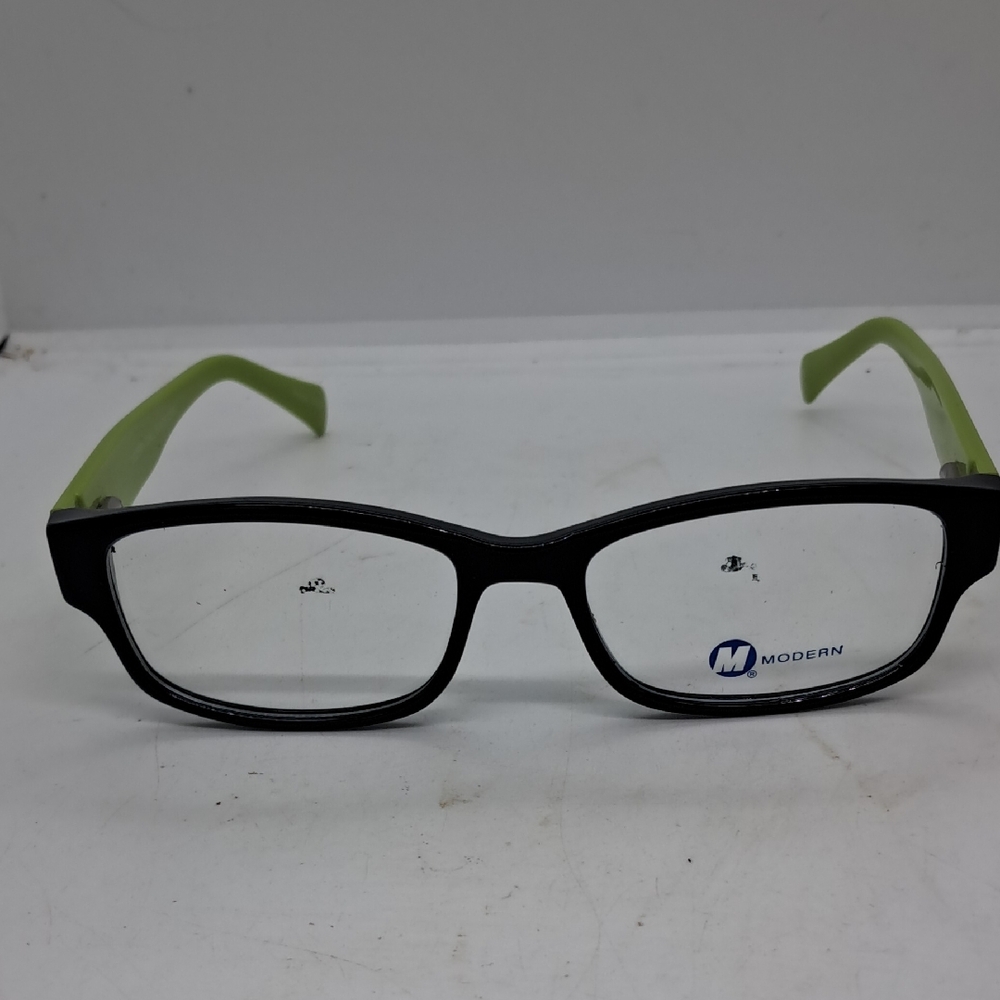 NWOT RX-ABLE Eyeglass Frames Modern Chill Black/Lime Green